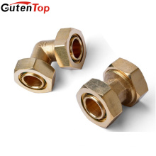 LB Guten top brass pipe fittings compression pex fittings for tool brass turned parts aluminum PVC fittings